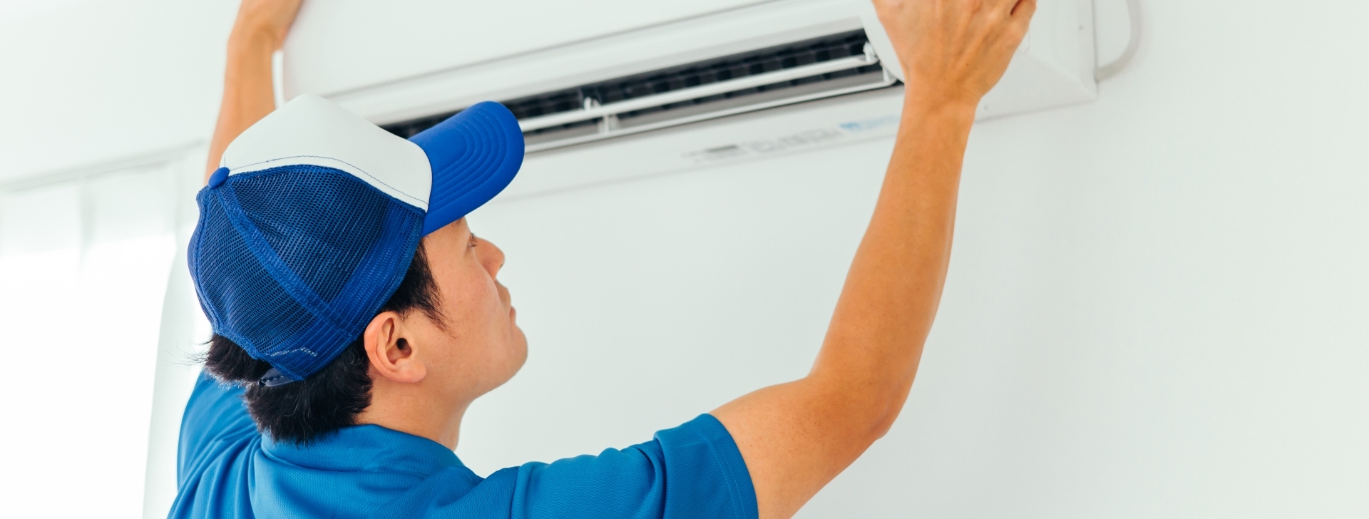 ベストワンが行うエアコン撤去・回収の作業風景