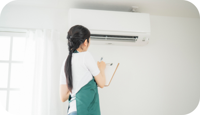 女性スタッフが電話対応から丁寧に設置状況をヒアリングし、安心して依頼できる親切丁寧なサポート